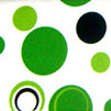 Patterned Wheat Bag Green Spots